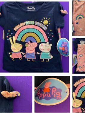 Peppa Pig 2pc Short set